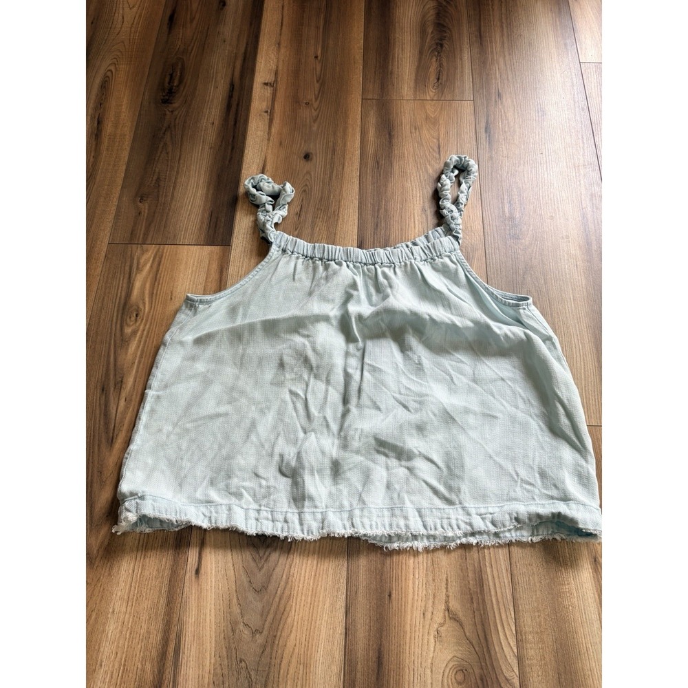 cloth & stone Light Mint Green Cropped Tank Top